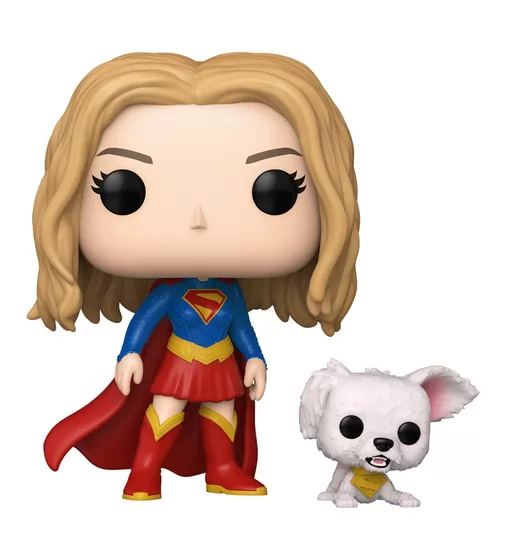 Набір ігрових фігурок Funko POP! серії Суперґьорл - Суперґьорл і Крипто Суперпес - 90801_2.jpg - № 2