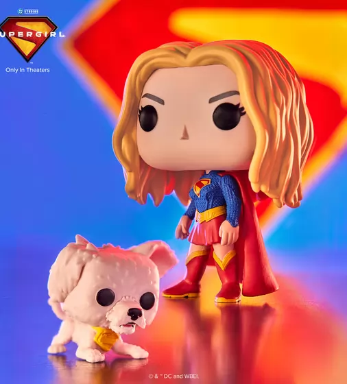 Набір ігрових фігурок Funko POP! серії Суперґьорл - Суперґьорл і Крипто Суперпес - 90801_3.jpg - № 3