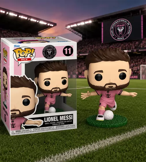 Ігрова фігурка Funko POP! серії Футбол: Інтер Маямі - Ліонель Мессі (рожева форма) - 94697_3.jpg - № 3