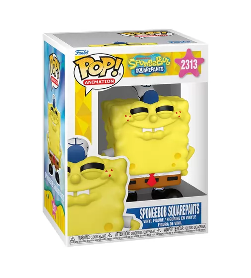 Игровая фигурка Funko POP! серии Губка Боб Квадратные Штаны - Губка Боб (улыбается) - 90363_1.jpg - № 1