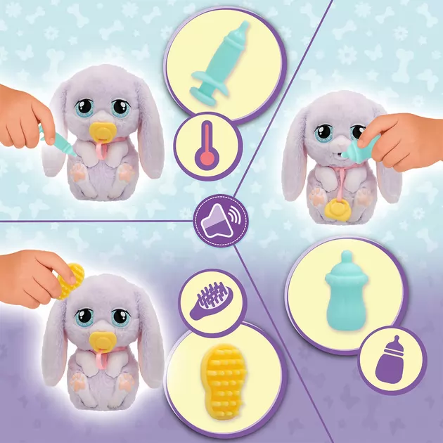Интерактивный игровой набор Baby Paws серии Just Born" &mdash; Зайчик"