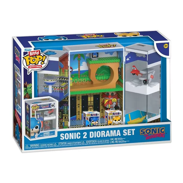Ігровий набір Bitty POP! Boxes серії Сонік - Їжак Сонік