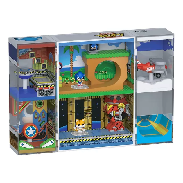 Ігровий набір Bitty POP! Boxes серії Сонік - Їжак Сонік