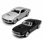 Автомодель &ndash; Ford Mustang Boss 429 1969 (сірий, чорний) - 260089U_1.jpg - № 1