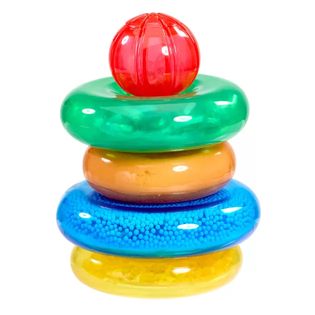 Сенсорный конструктор Jelly Blox серии Lil' Jellies - Пирамидка-цветняшка