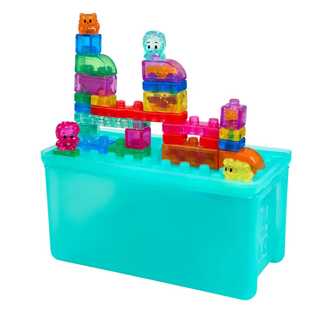 Сенсорний конструктор Jelly Blox - У кейсі 2 в 1: ігровий майданчик