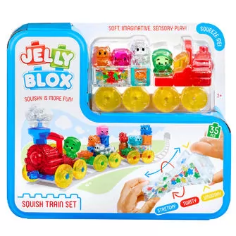 Сенсорный конструктор Jelly Blox - Поезд