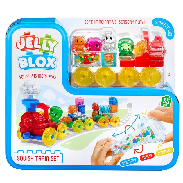 Сенсорный конструктор Jelly Blox - Поезд