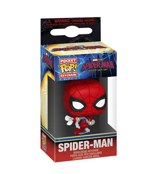 Игровая фигурка на клипсе Funko POP! серии Человек-паук: Новый день - Человек-паук - 83962_1.jpg - № 1
