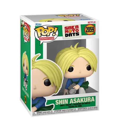 Ігрова фігурка Funko POP! серії Дні Сакамото - Шін Асакура - 86689_1.jpg - № 1