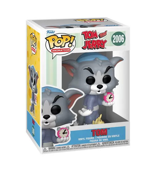 Ігрова фігурка Funko POP! серії Том і Джеррі S4 - Том з будильником - 86282_1.jpg - № 1