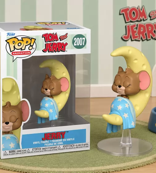 Ігрова фігурка Funko POP! серії Том і Джеррі S4 - Джеррі на сирному місяці - 86281_3.jpg - № 3