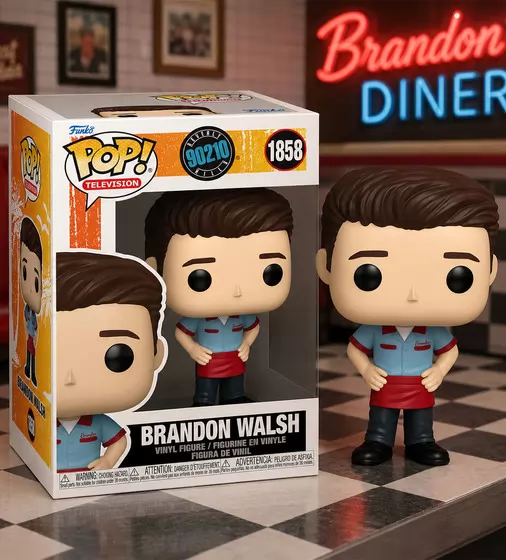 Игровая фигурка Funko POP! серии Беверли-Хиллз, 90210 - Брендон Уолш - 90247_3.jpg - № 3