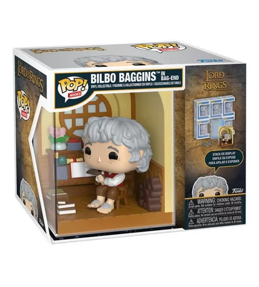 Игровая фигурка Funko POP! Nooks серии Властелин колец - Бильбо Бэггинс в Бэг Энде - 90463_1.jpg - № 1