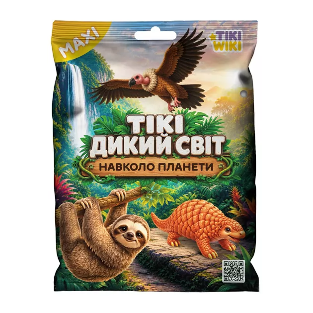 Стретч-игрушка в виде животного Tiki Wiki &ndash; Тики Дикий Мир: Вокруг Планеты