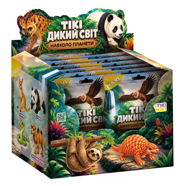 Стретч-игрушка в виде животного Tiki Wiki &ndash; Тики Дикий Мир: Вокруг Планеты