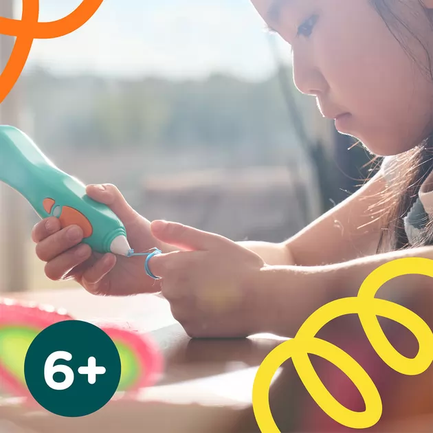 3D-ручка 3Doodler Start Plus для детского творчества - Креатив Плюс (72 стержня)