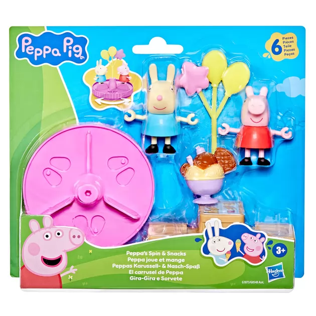 Игровой набор Peppa Figurines серии Моменты с Пеппой" &ndash; Карусель и лакомства"