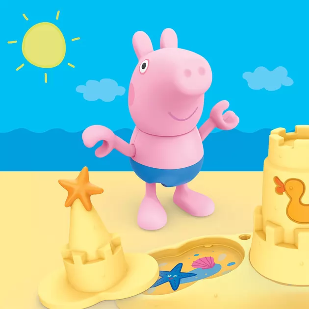 Ігровий набір Peppa Figurines &ndash; Три маленькі свинки на пляжі