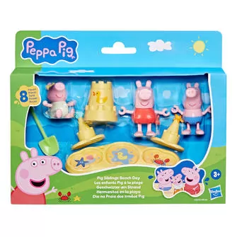 Игровой набор Peppa Figurines – Три маленькие свинки на пляже