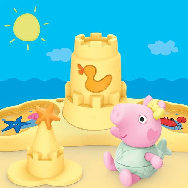 Ігровий набір Peppa Figurines &ndash; Три маленькі свинки на пляжі