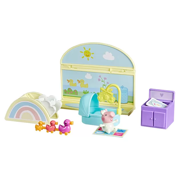 Игровой набор Peppa Figurines серии Комнаты" &ndash; Комната крошки Эви"