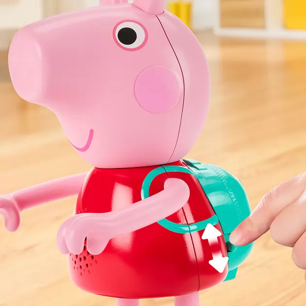 Интерактивный игровой набор Peppa &ndash; Пеппа на велосипеде