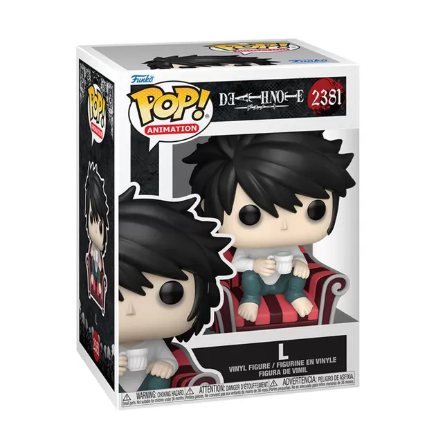 Игровая фигурка Funko POP! серии Тетрадь смерти - L (Эл)
