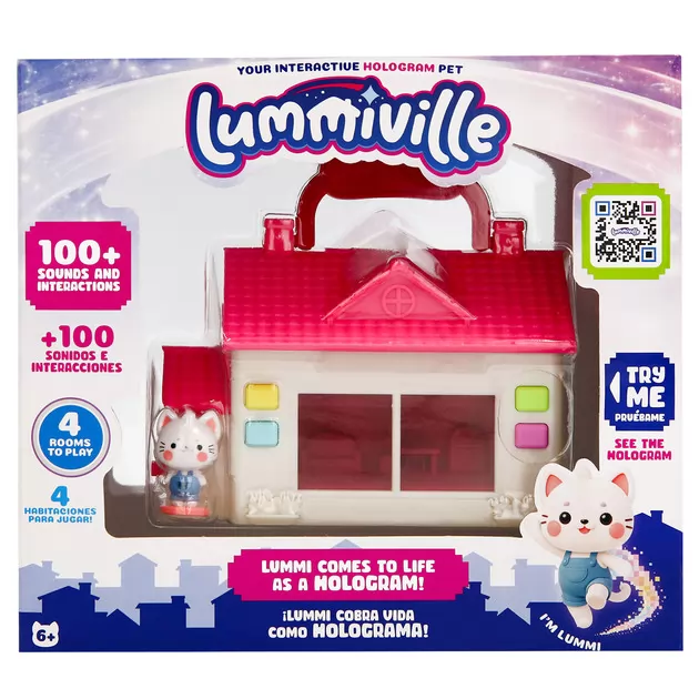 Интерактивная игрушка с цифровым питомцем Lummiville &mdash; Домик с котёнком