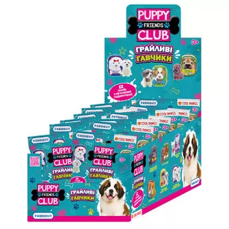 Дисплей фігурок-сюрпризів Cool Things серії Puppy Club - Грайливі гавчики (24 шт)