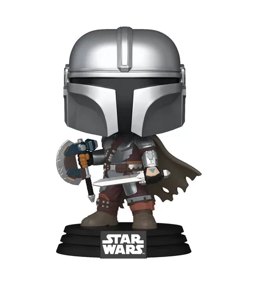 Ігрова фігурка Funko POP! серії Мандалорець і Ґроґу - Мандалорець зі зброєю - 90824_2.jpg - № 2