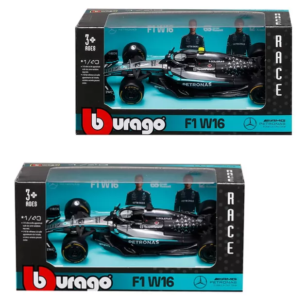 Автомодель &ndash; Mercedes-AMG F1 W16 Petronas (2025) (1:43)