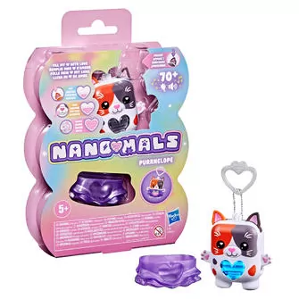 Интерактивная игрушка Nanomals S1 – Кошечка Пурнелопа