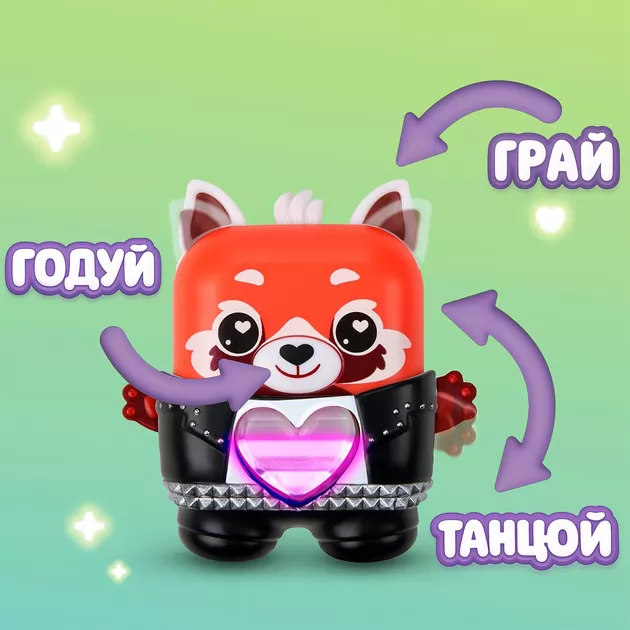 Интерактивная игрушка Nanomals S1 &ndash; Красная панда