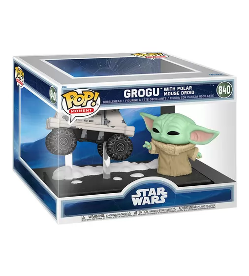 Ігрова фігурка Funko POP! Moment серії Мандалорець і Ґроґу - Ґроґу і Ремонтний дроїд MSE-6 - 90813_1.jpg - № 1
