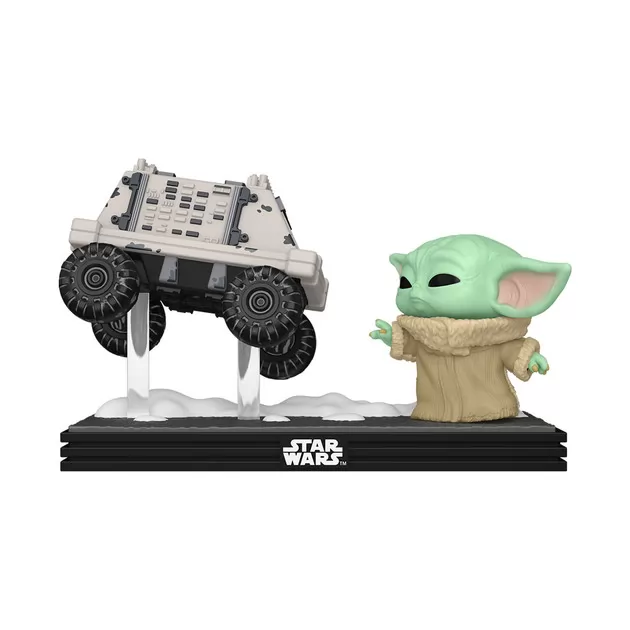 Ігрова фігурка Funko POP! Moment серії Мандалорець і Ґроґу - Ґроґу і Ремонтний дроїд MSE-6