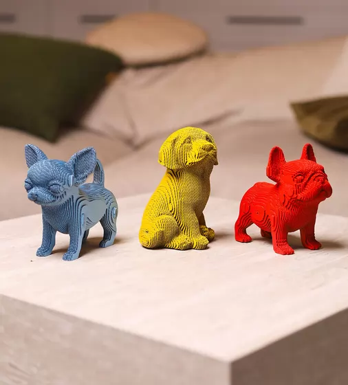 Puzzle 3D Trio szczeniak&oacute;w - CARTPUPPIES_10.jpg - № 10