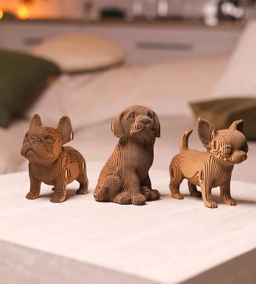 Puzzle 3D Trio szczeniak&oacute;w - CARTPUPPIES_8.jpg - № 8