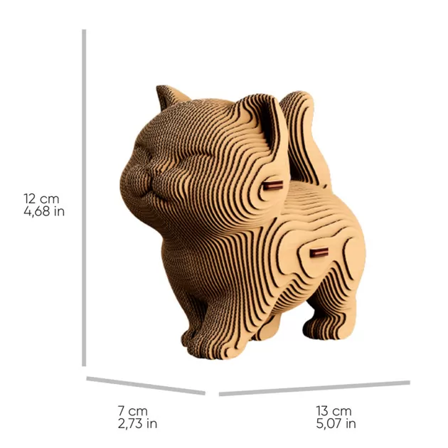 Puzzle 3D Chodzący kotek