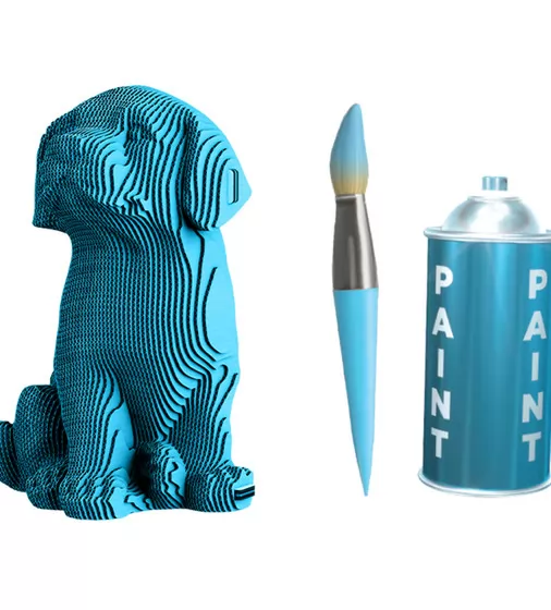 Puzzle 3D Szczeniak labradora - CARTMNLABRA_5.jpg - № 5