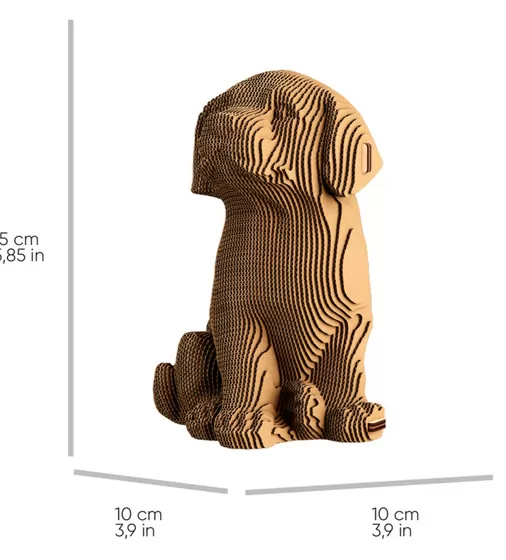 Puzzle 3D Szczeniak labradora - CARTMNLABRA_4.jpg - № 4