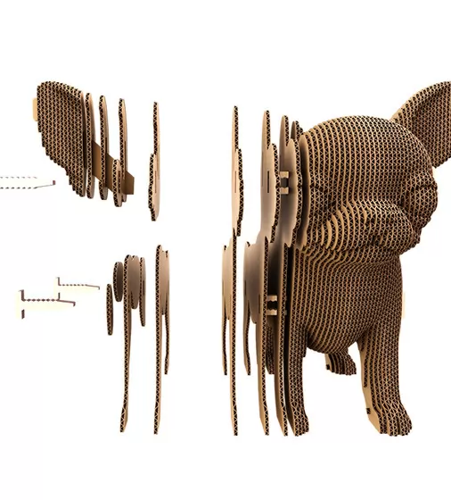 Puzzle 3D  Szczeniak chihuahua - CARTMNCHIHU_3.jpg - № 3