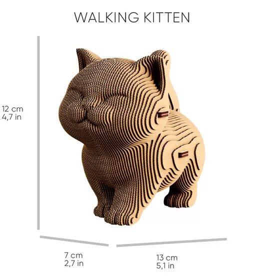 Puzzle 3D Trio kotk&oacute;w - CARTKITTENS_4.jpg - № 4