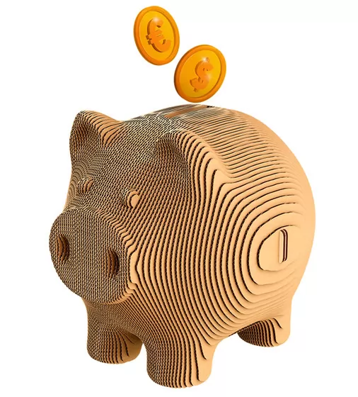 Puzzle 3D Świnka skarbonka - CARTPIGGY_3.jpg - № 3