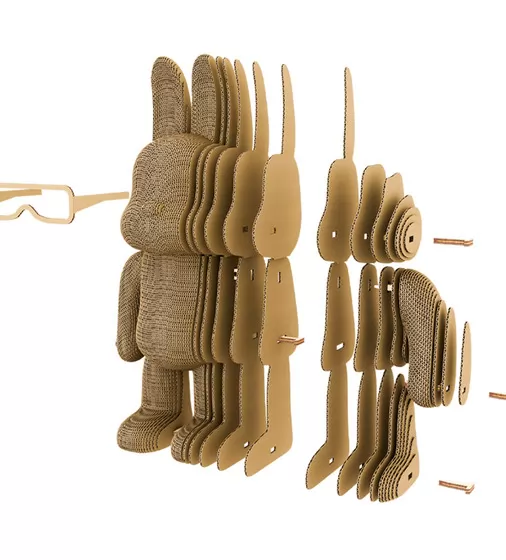 Puzzle 3D Artystyczny kr&oacute;liczek - CARTARTBUNN_3.jpg - № 3