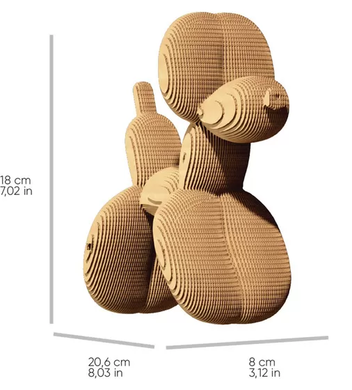 Puzzle 3D Balonowy pies - CARTBAL_5.jpg - № 5