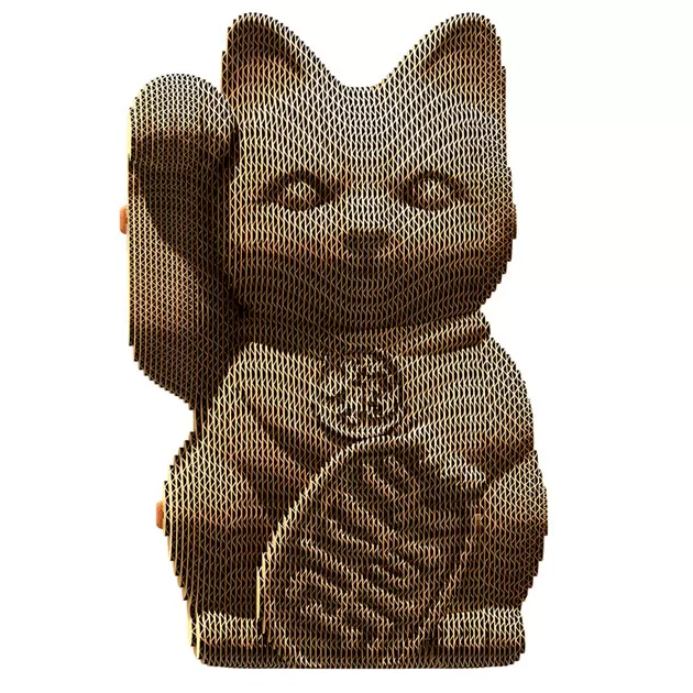 Puzzle 3D Szczęśliwy kot