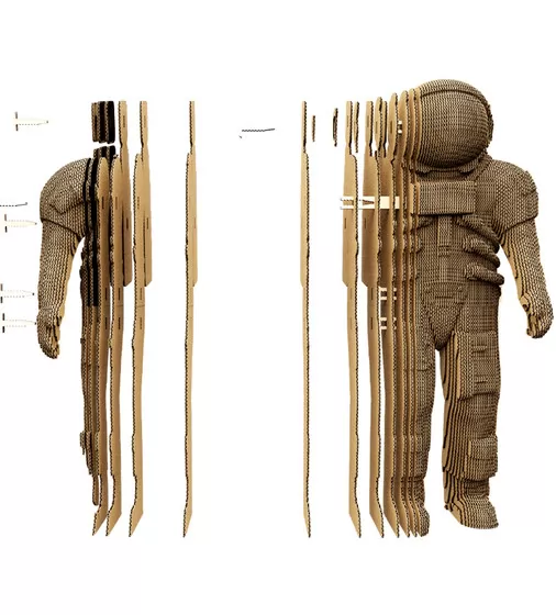 Puzzle 3D Astronauta - CARTASTRON_4.jpg - № 4