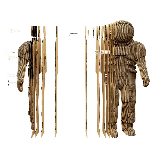 Puzzle 3D Astronauta
