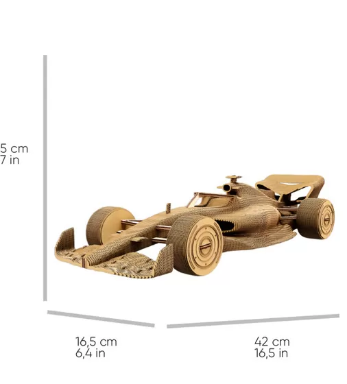 Puzzle 3D Samoch&oacute;d wyścigowy - CARTRAC_5.jpg - № 5